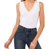 Open Back Sleeveless Blouse - Vince Camuto