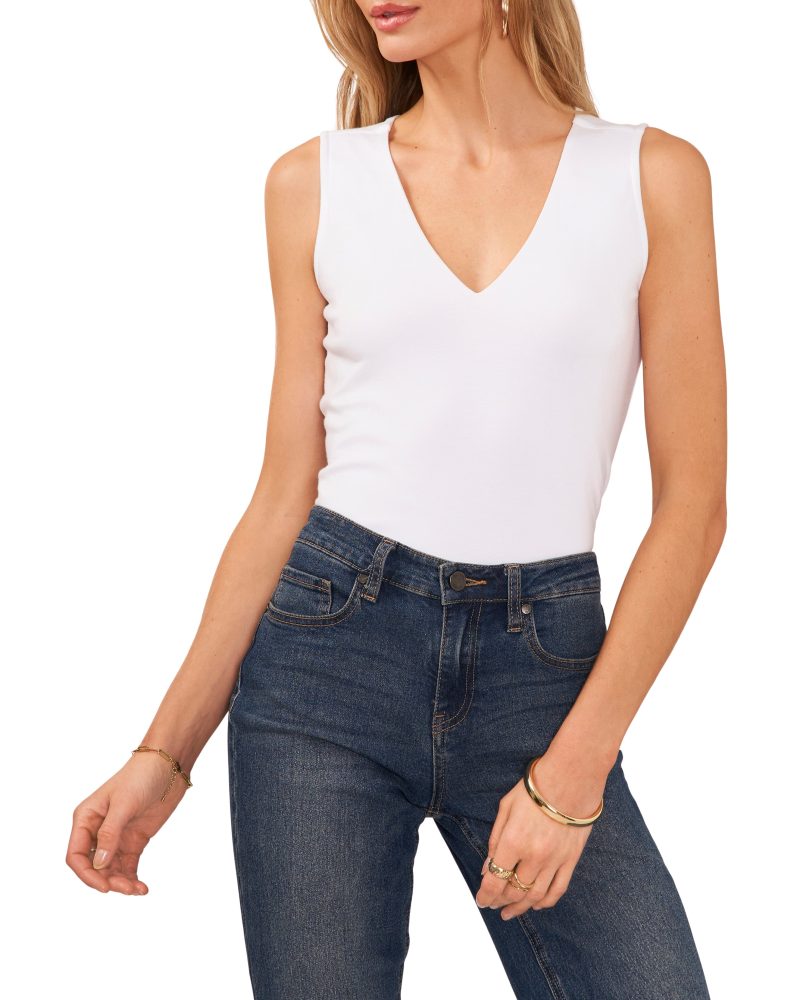 Open Back Sleeveless Blouse - Vince Camuto