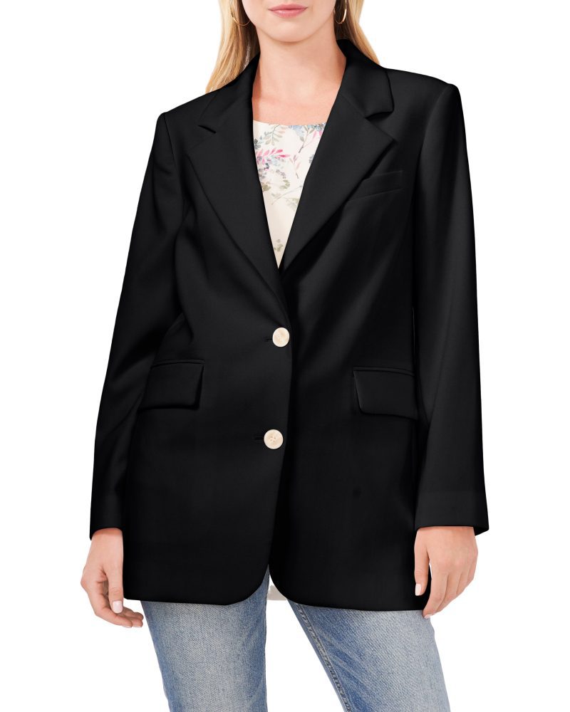 Notch-Lapel Blazer - Vince Camuto