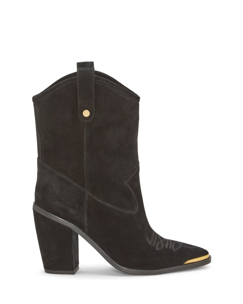 Abel Toe Cap Western Bootie - Vince Camuto