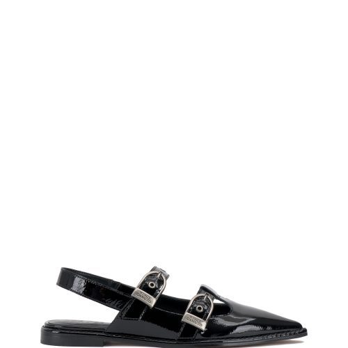 Faye Double Buckle Flat Mule - Vince Camuto