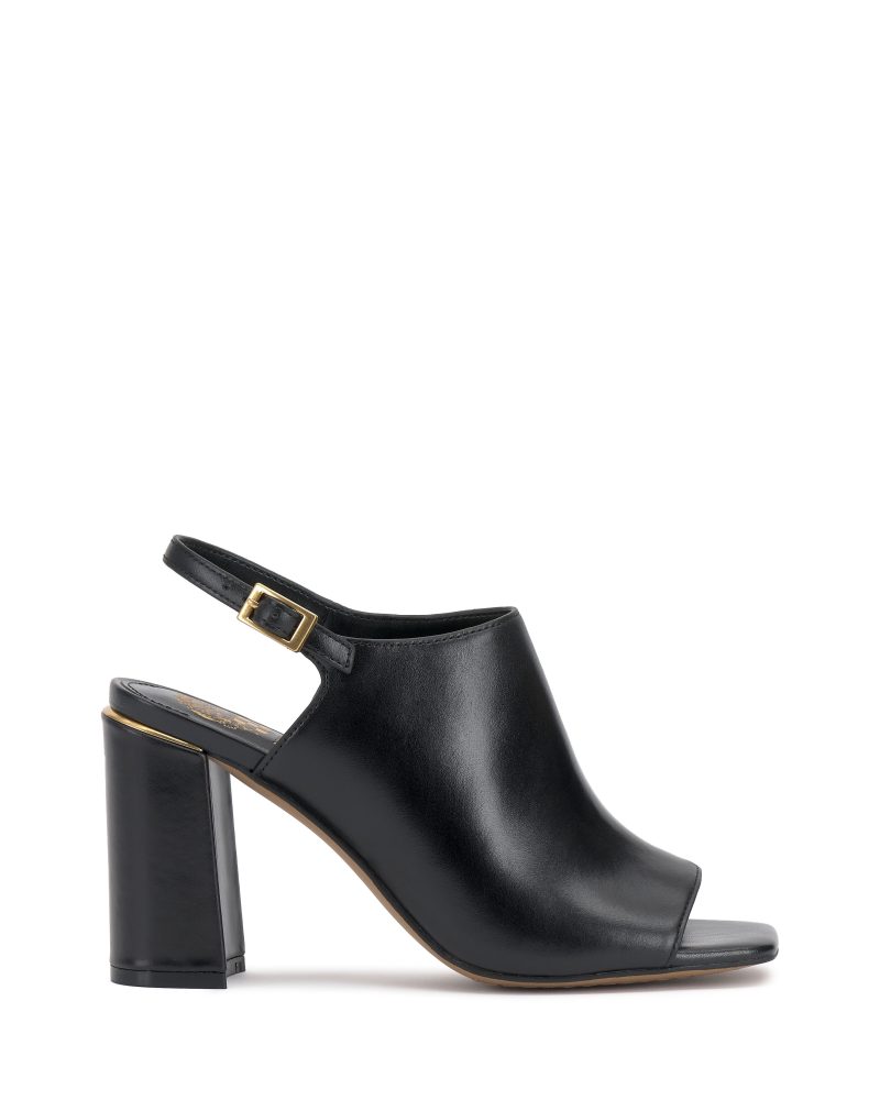 Haliza Peep Toe Block Heel Sandal - Vince Camuto