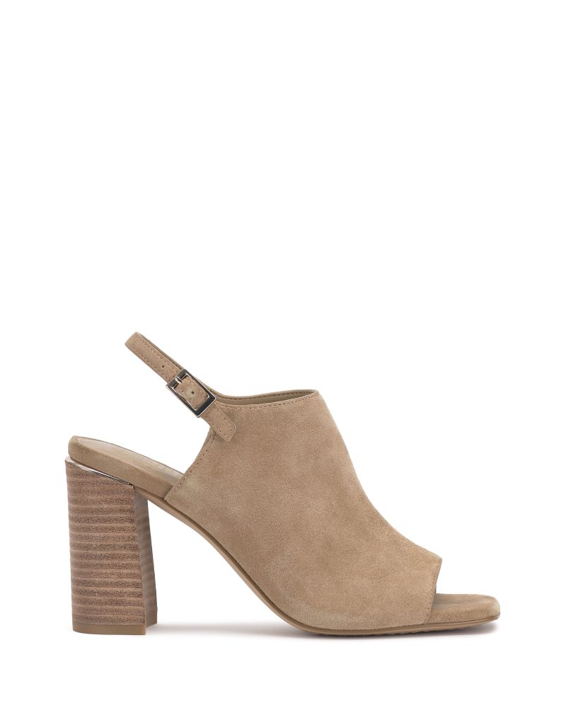 Haliza Peep Toe Block Heel Sandal - Vince Camuto