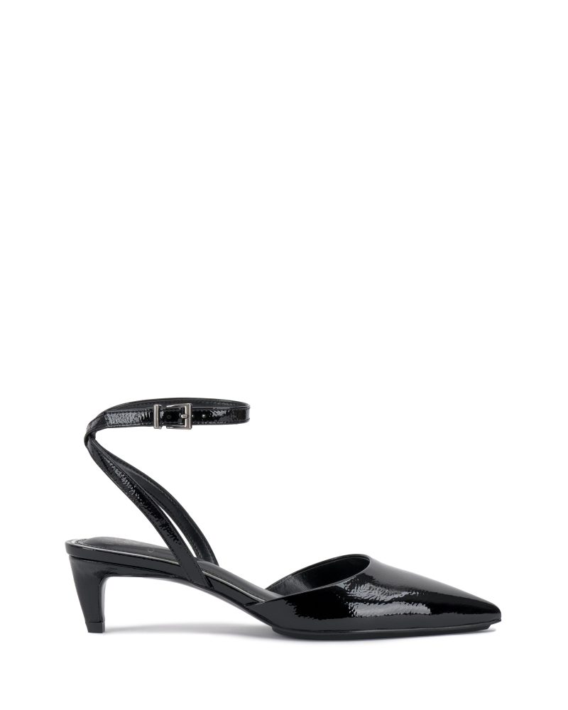 Irva Ankle Strap Kitten Heel Pump - Vince Camuto