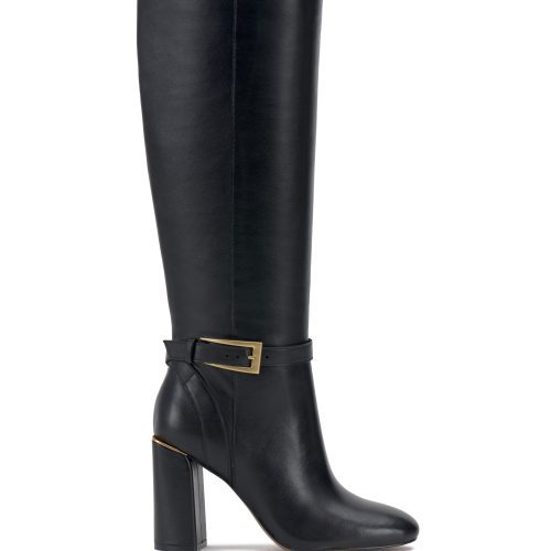 Joanel Belt Buckle Wide Calf Knee High Boot - Vince Camuto