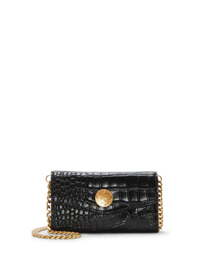 Kisho Wallet on a Chain Black - Vince Camuto