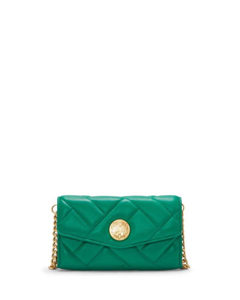 Kisho Wallet on a Chain Green - Vince Camuto