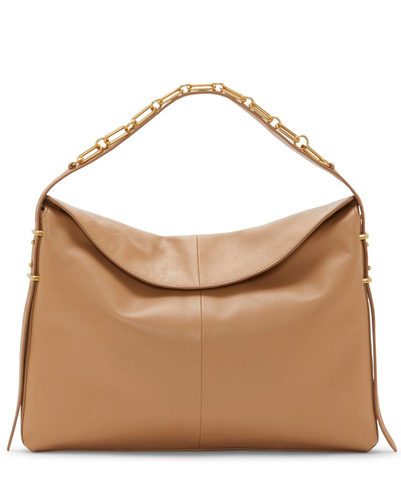 Letta Hobo Bag Beige - Vince Camuto