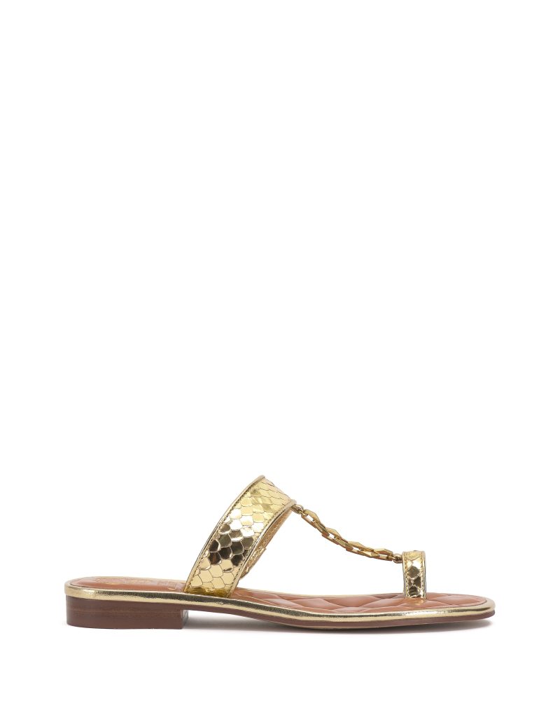 Lexiea Chain-Link Flat Sandal - Vince Camuto