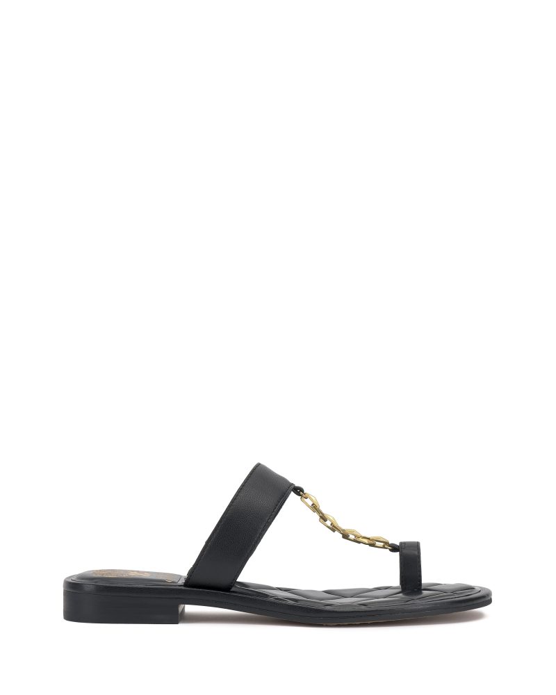 Lexie Chain-Link Flat Sandal - Vince Camuto