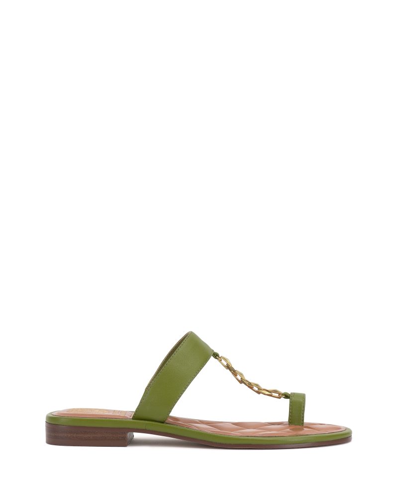 Lexie Chain-Link Flat Sandal - Vince Camuto