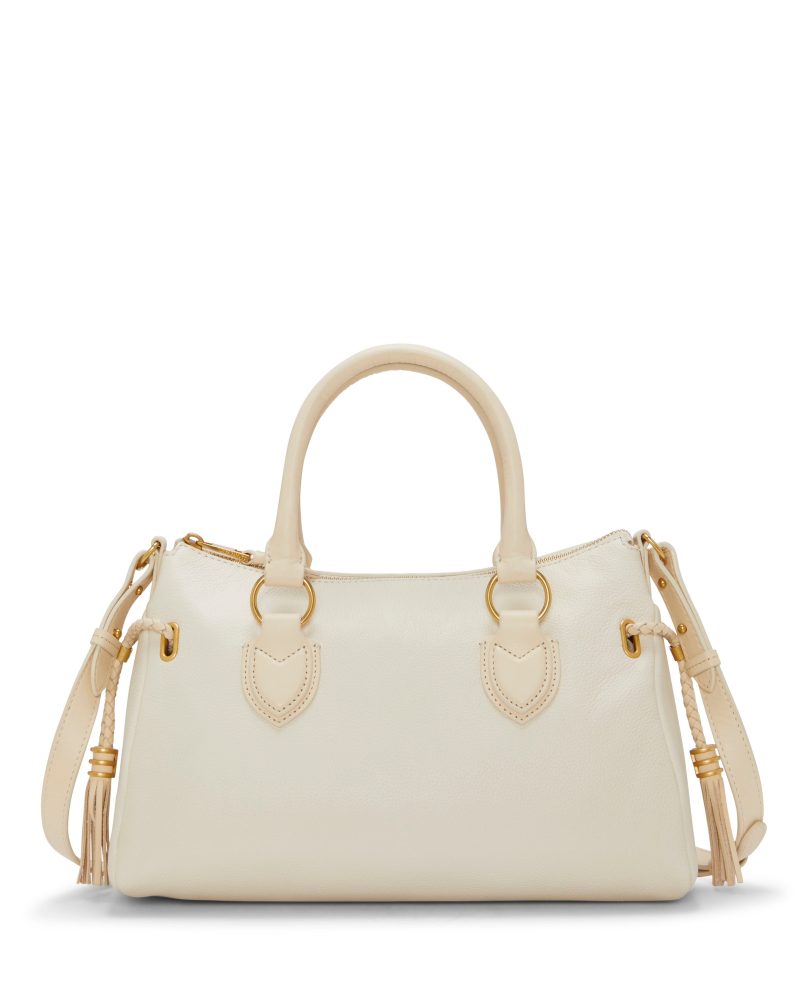 Liann Satchel Bag Cream - Vince Camuto