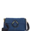 Livee Denim Crossbody Bag Blue - Vince Camuto