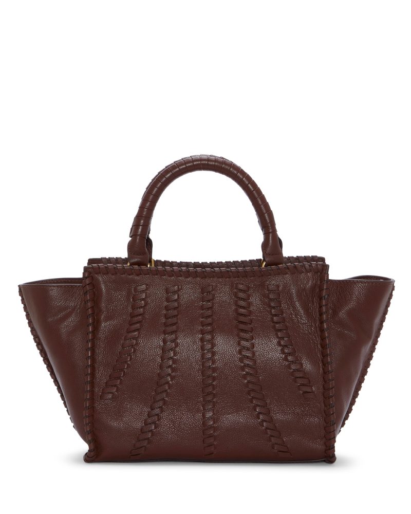 Nakia Satchel Bag Brown - Vince Camuto