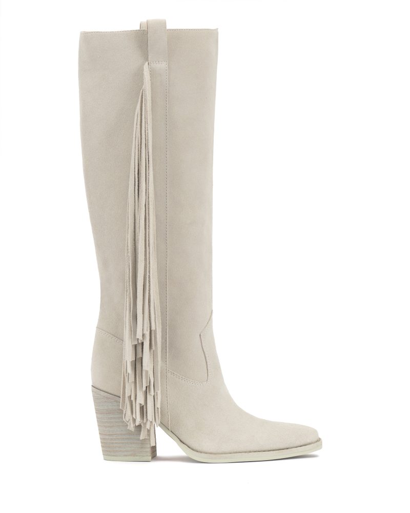 Pelia Fringe Wide Calf Knee High Boot - Vince Camuto