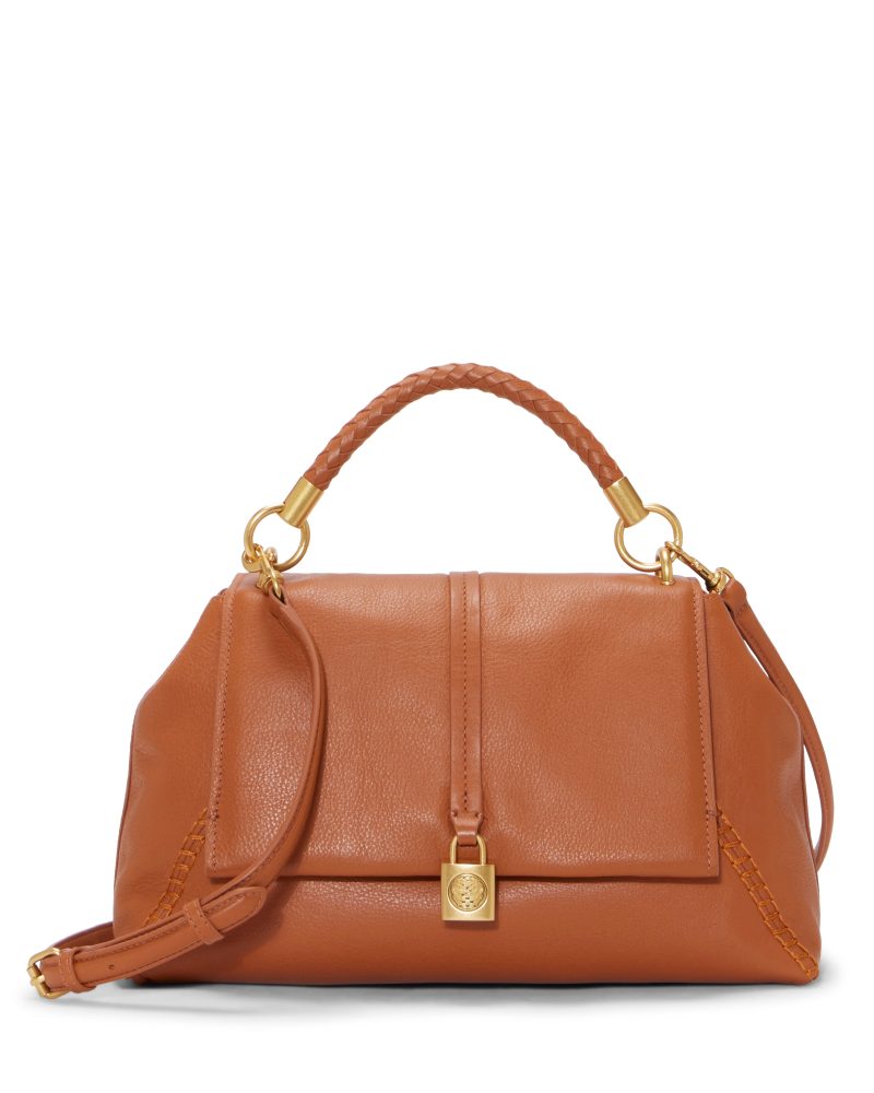 Rylee Satchel Bag Brown - Vince Camuto