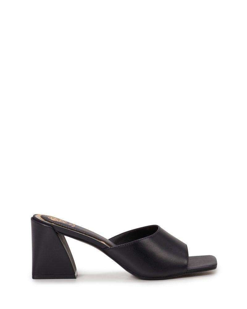 Sacha Block Heel Mule Sandal - Vince Camuto