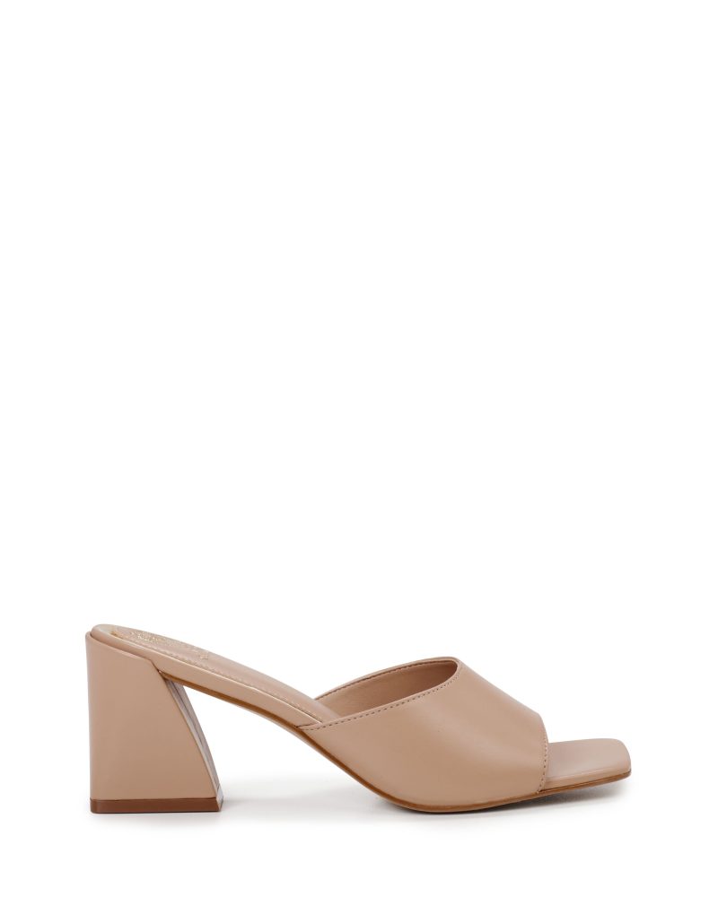 Sacha Block Heel Mule Sandal - Vince Camuto