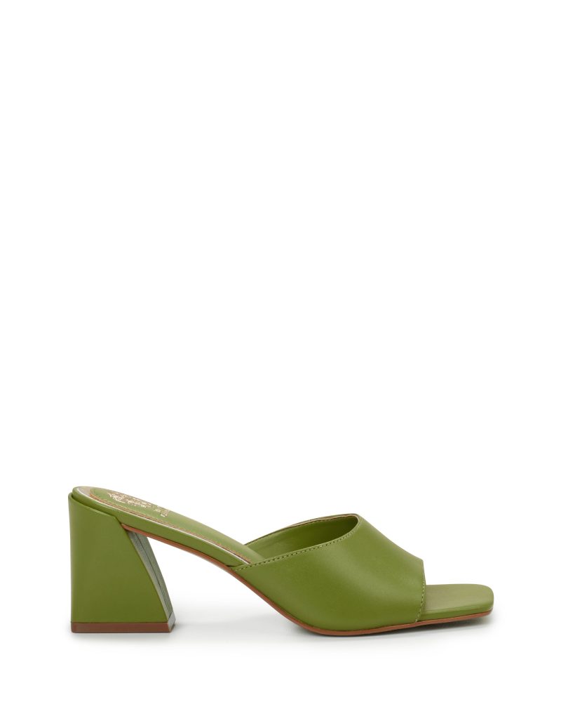 Sacha Block Heel Mule Sandal - Vince Camuto