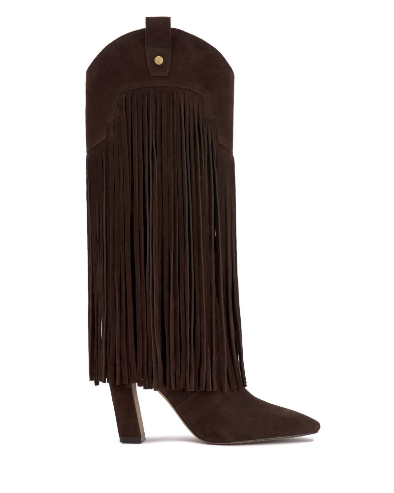 Shela Fringe Wide Calf Knee High Boot - Vince Camuto