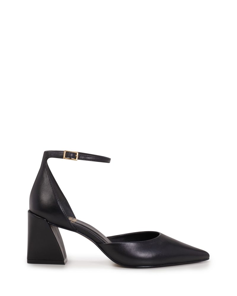 Sorenn Ankle Strap Block Heel Pump - Vince Camuto