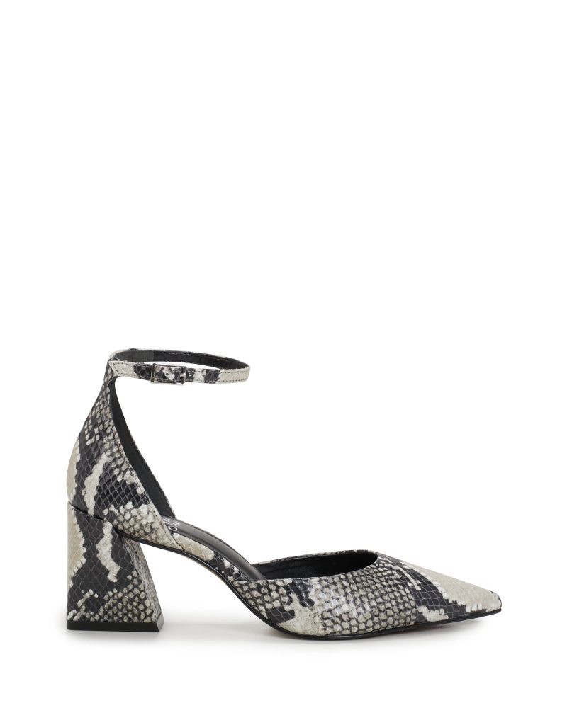 Sorenn Ankle Strap Block Heel Pump - Vince Camuto