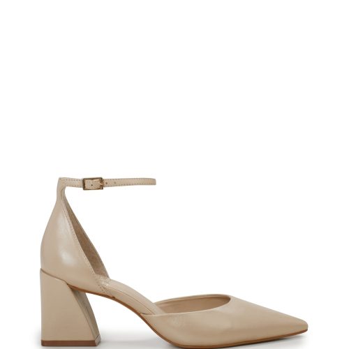 Sorenn Ankle Strap Block Heel Pump - Vince Camuto