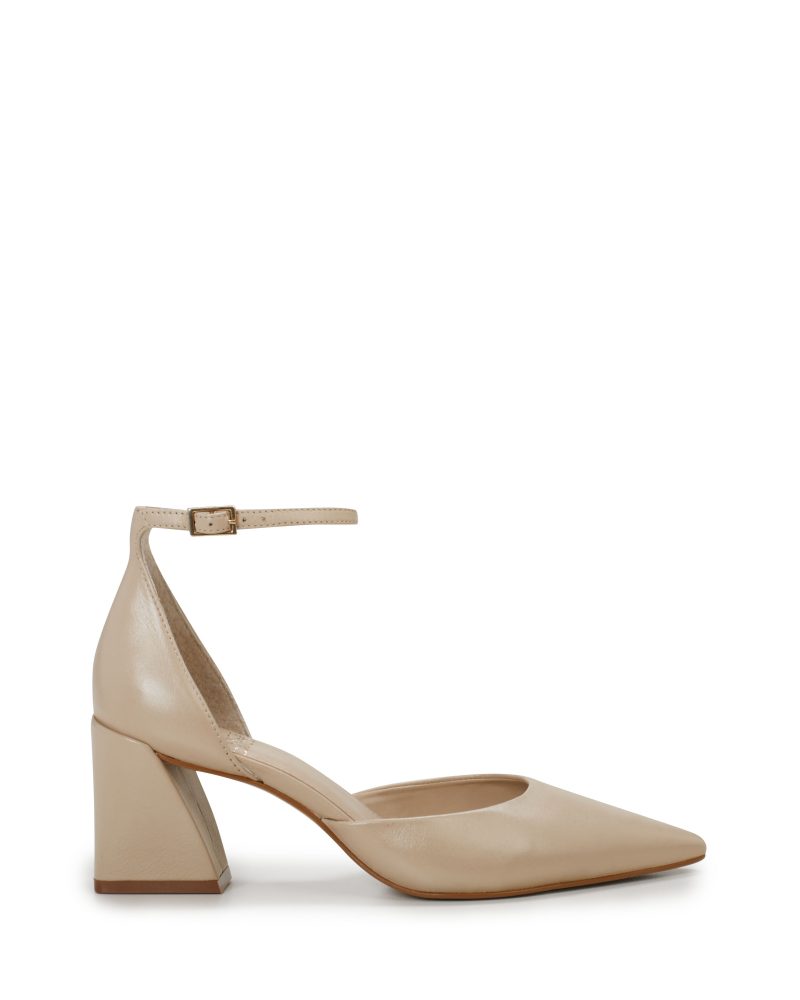 Sorenn Ankle Strap Block Heel Pump - Vince Camuto