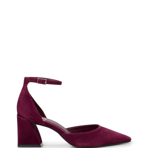 Sorenn Ankle Strap Block Heel Pump - Vince Camuto