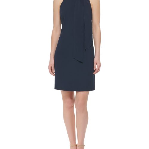 Bow-Neck Dress - Vince Camuto