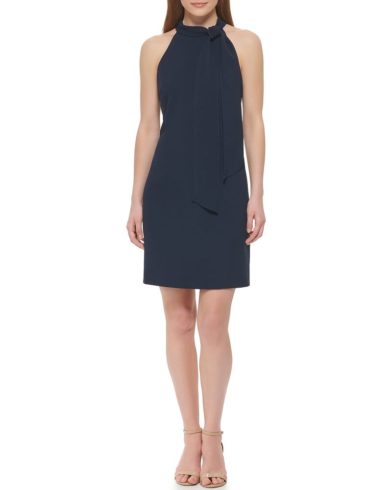 Bow-Neck Dress - Vince Camuto