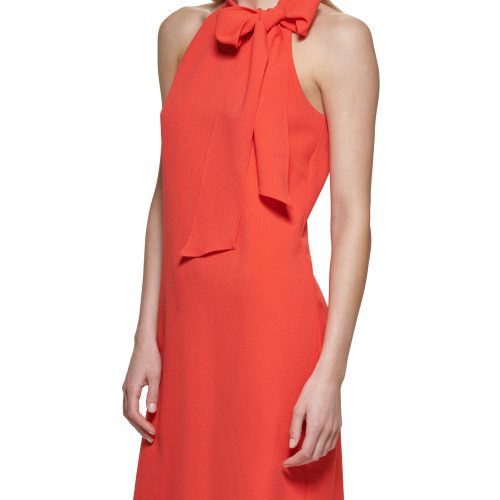 Petite Bow-Neck Dress - Vince Camuto