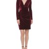 Ruched Velvet Sheath - Vince Camuto