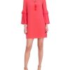 Chiffon Bell-Sleeve Minidress - Vince Camuto