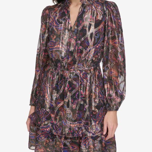 Paisley Printed Dress - Vince Camuto