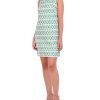 Geo-Jacquard Sleeveless Dress - Vince Camuto